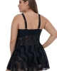 Oversized Black Swim Dress & Gown (plus size)